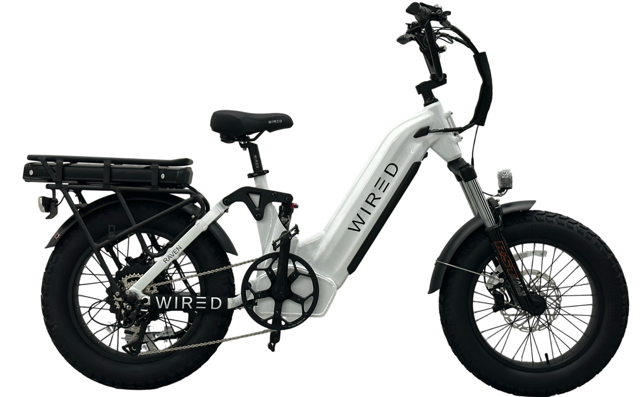 WIRED Raven Compact Full-Suspension E-Bike