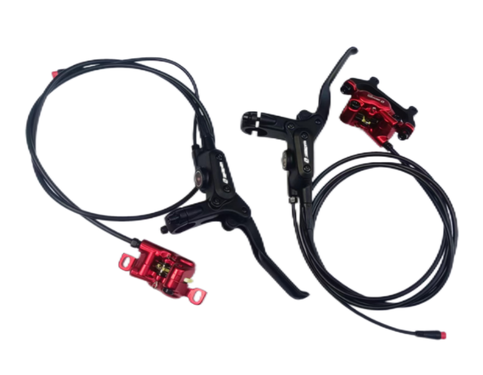 Hydraulic Brake Set For LANKELEISI Electric Bike - Ridoza