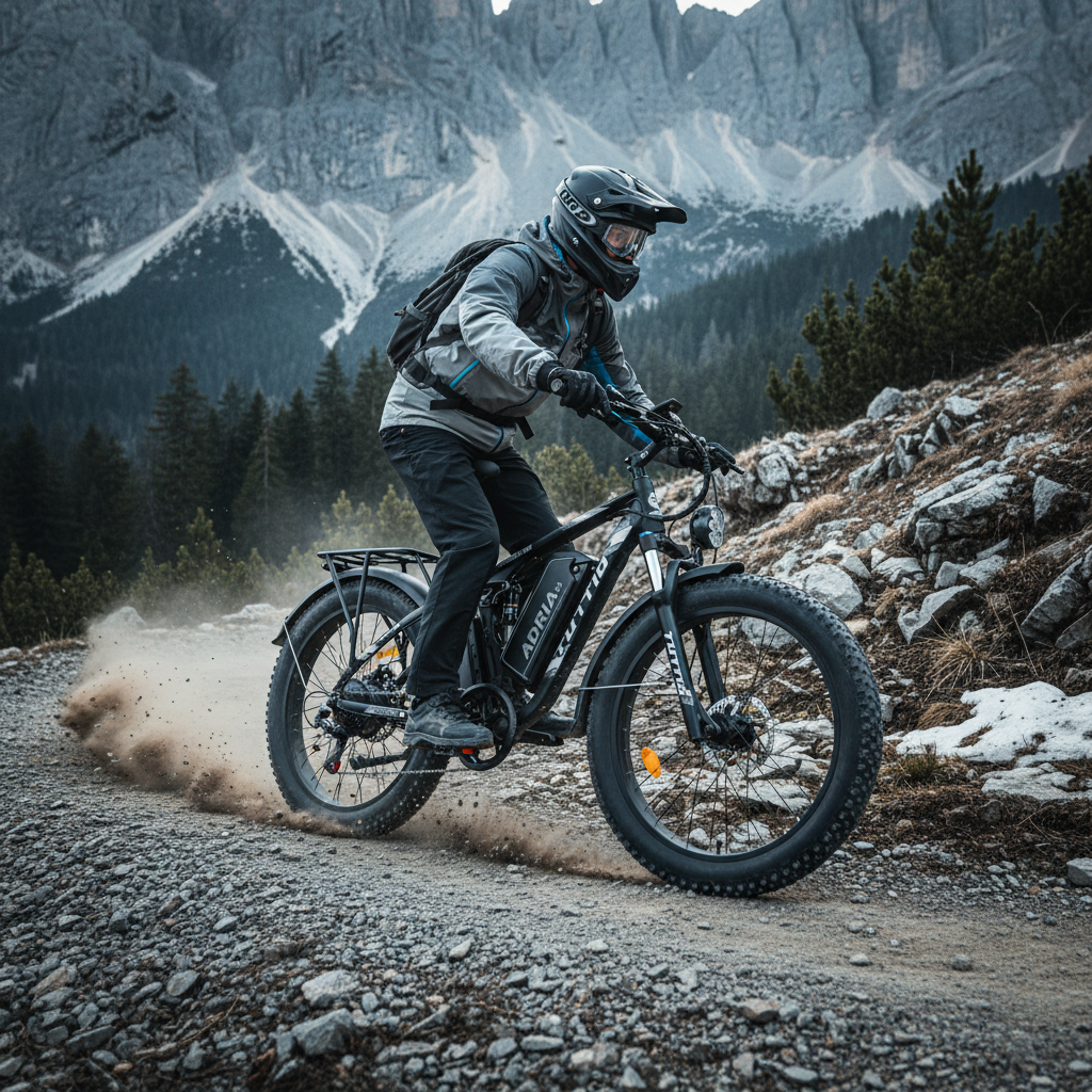 Tuttio Adria26 52V 6000W Dual Motor Fat Tire Electric Bike - Ridoza
