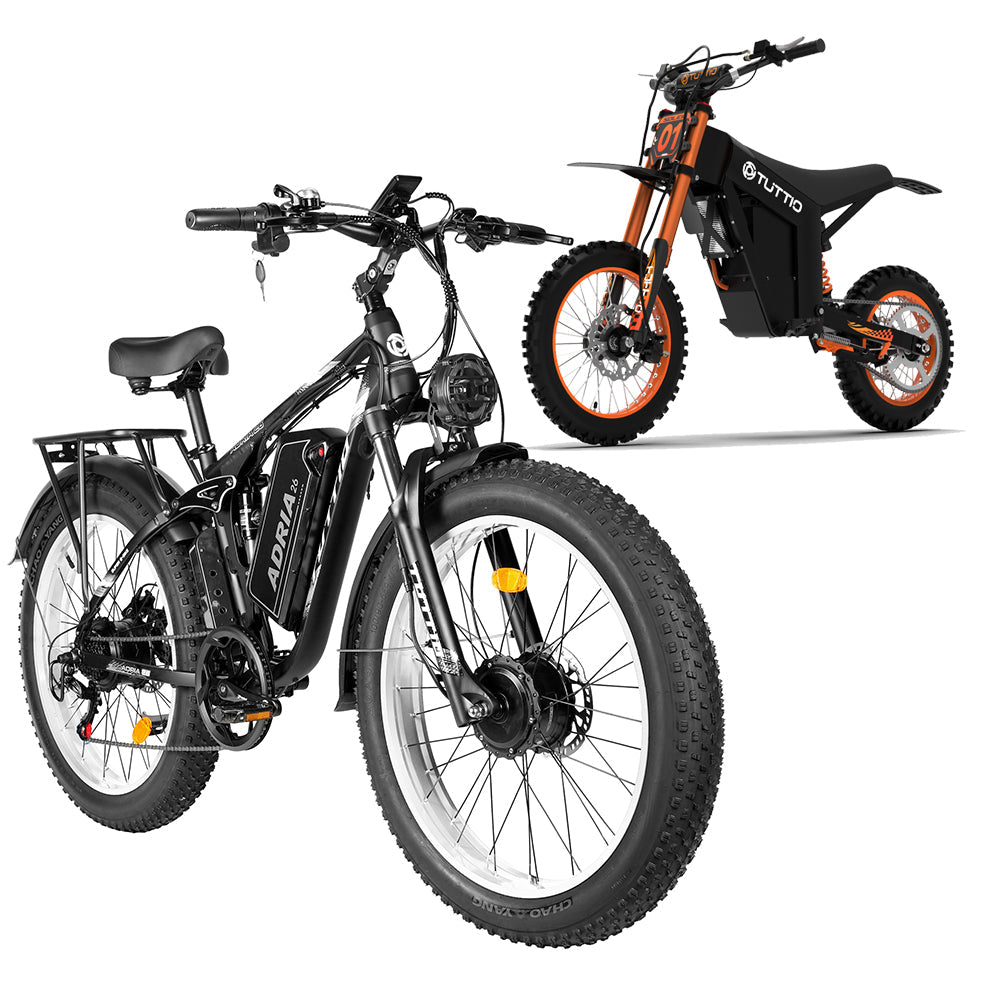 Tuttio Electric Bike Combo Adria26 & Soleil01 - Ridoza