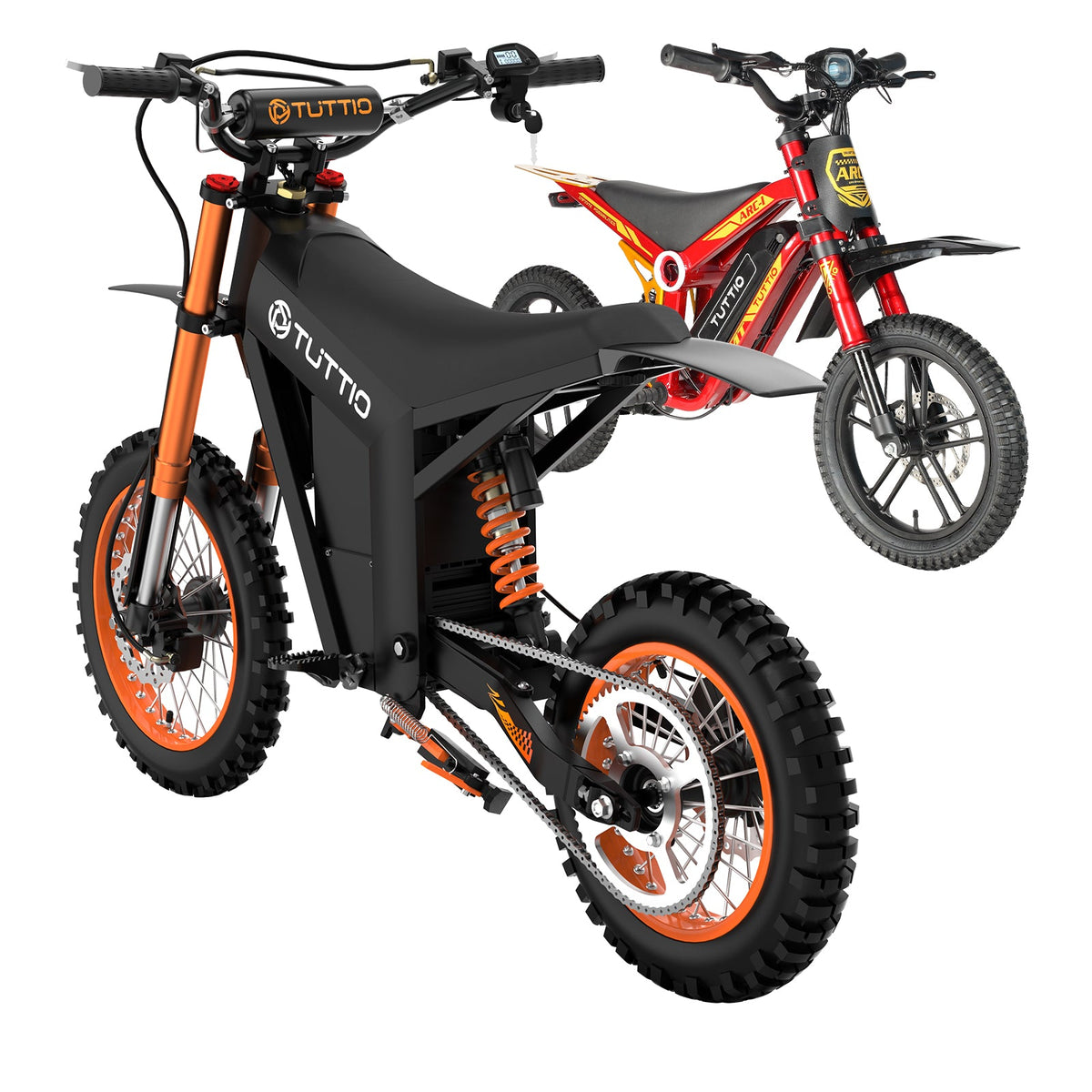 Tuttio Kids Electric Bike Combo - Ridoza