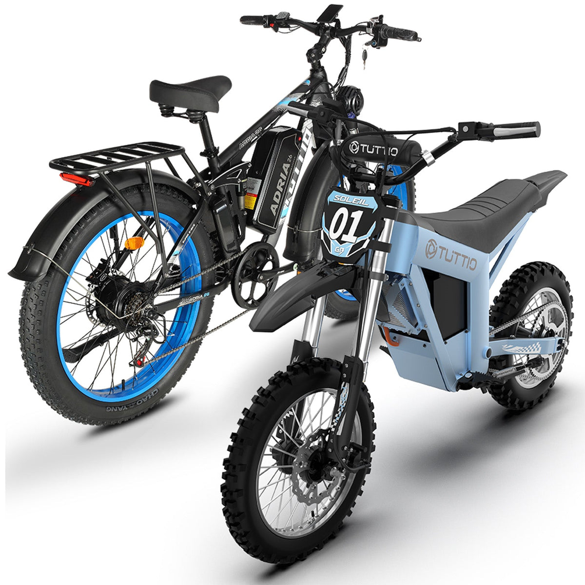Tuttio Electric Bike Combo Soleil01 GB & Adria26 - Ridoza