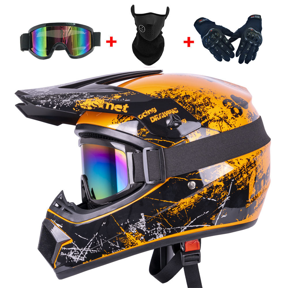 Tuttio Dirt Bike Helmet (Size: 59–61 Cm) - Ridoza