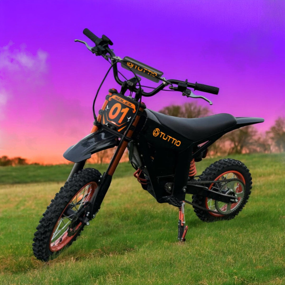 Tuttio Soleil01 Front Number Plate Dirt Bike Number Plate - Ridoza