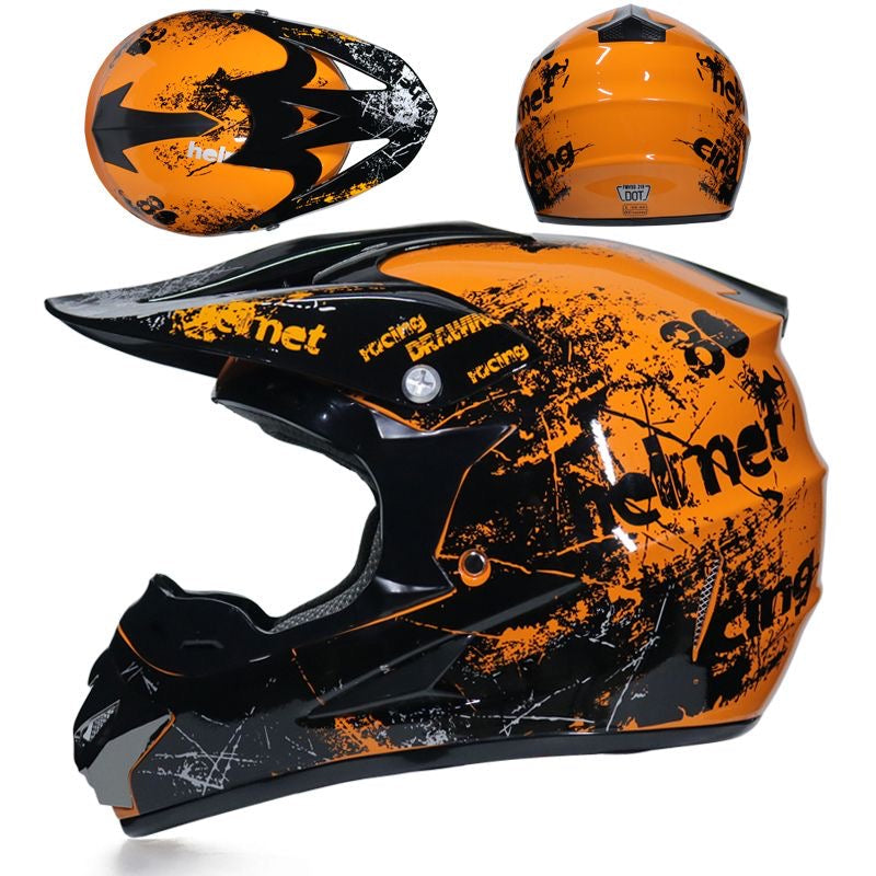 Tuttio Dirt Bike Helmet (Size: 59–61 Cm) - Ridoza