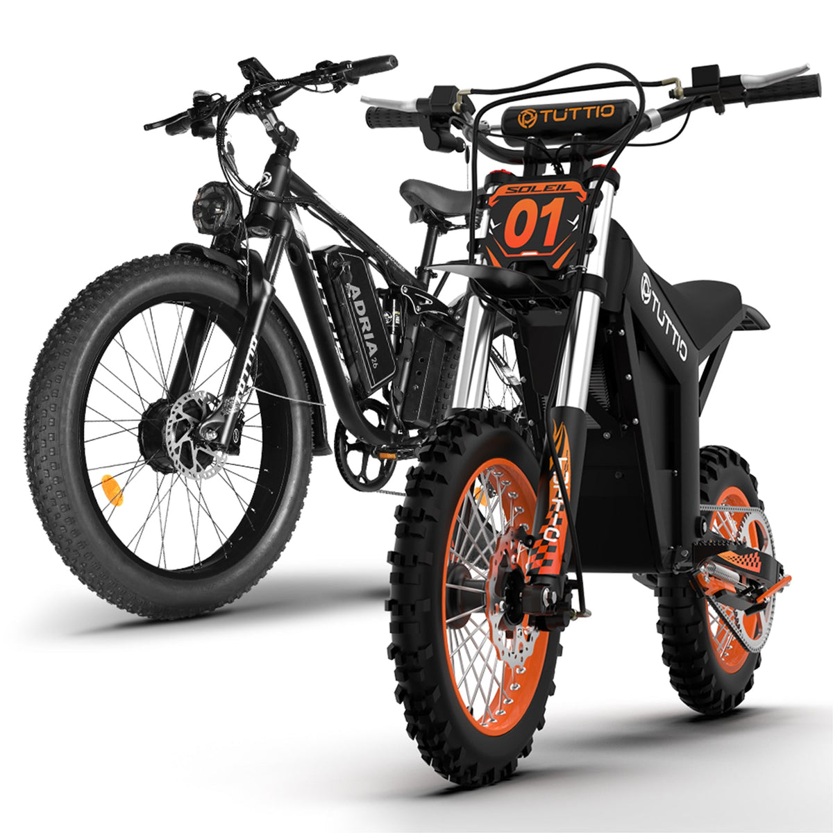 Tuttio Electric Bike Combo Adria26 & Soleil01 SF - Ridoza