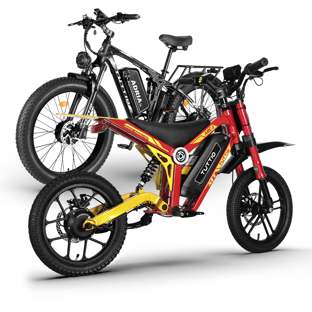 Tuttio Family Electric Bike Combo Adria26 & ARC-I - Ridoza