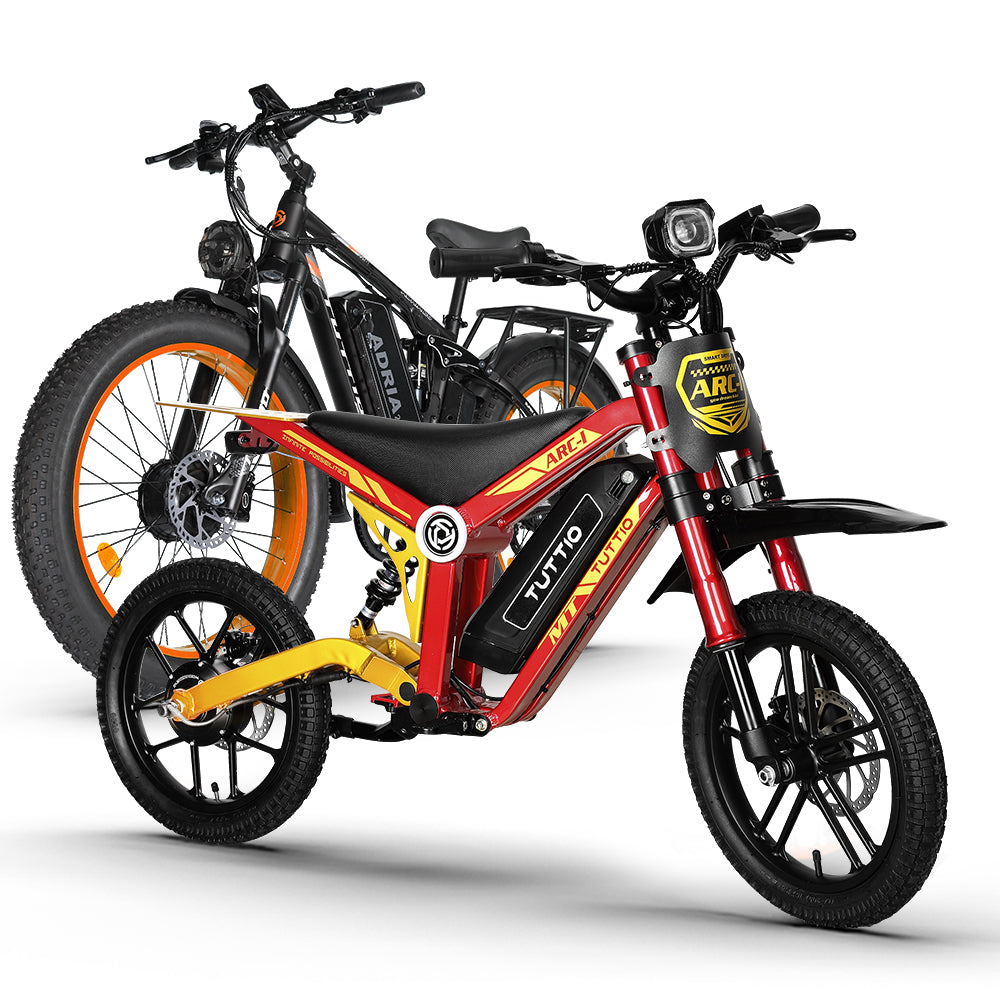 Tuttio Family Electric Bike Combo Adria26 & ARC-I - Ridoza