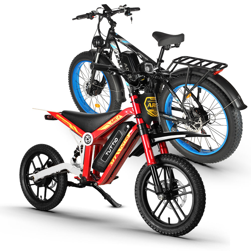 Tuttio Family Electric Bike Combo Adria26 & ARC-I - Ridoza