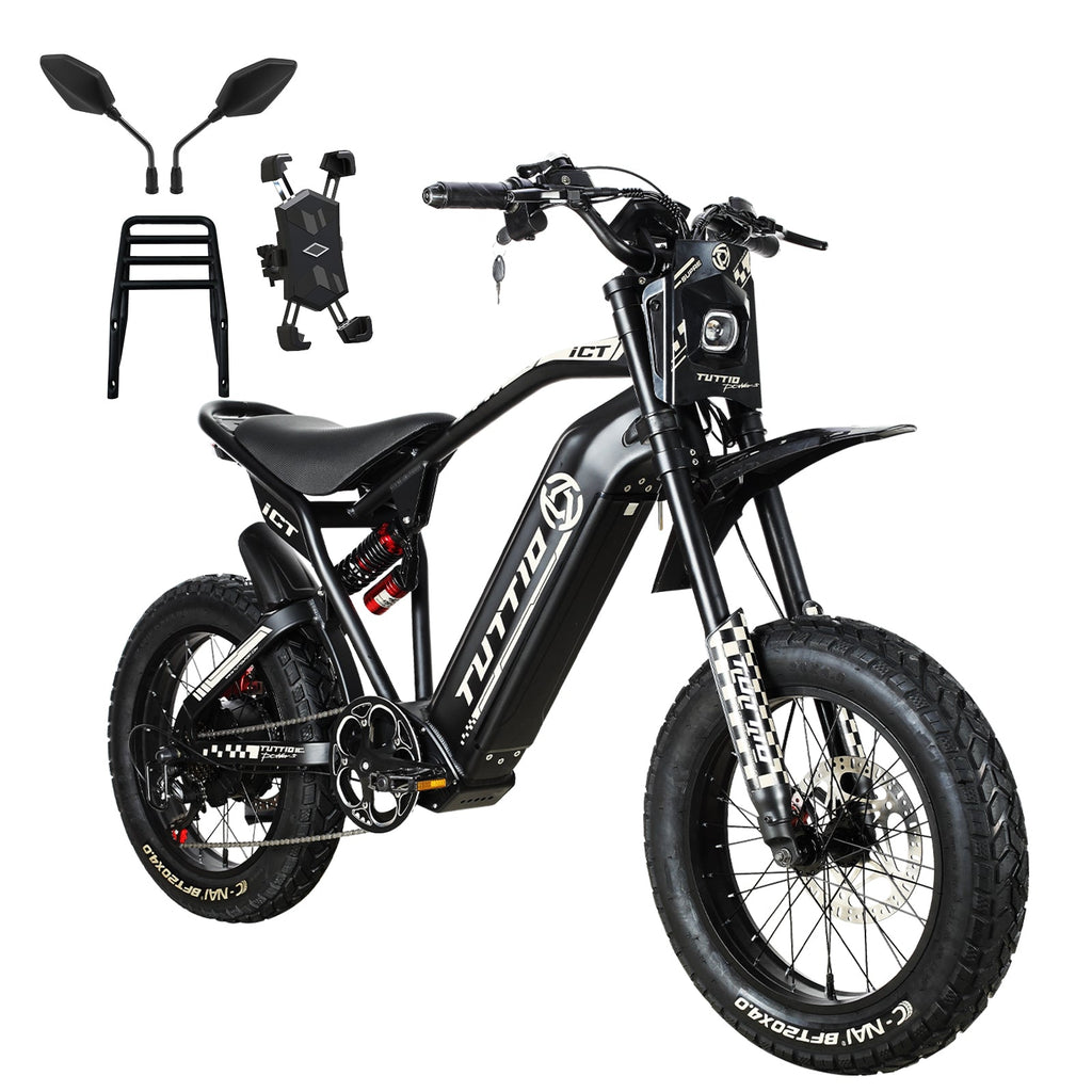 Tuttio ICT 2.0 Electric Bike for Daily Commute - Ridoza