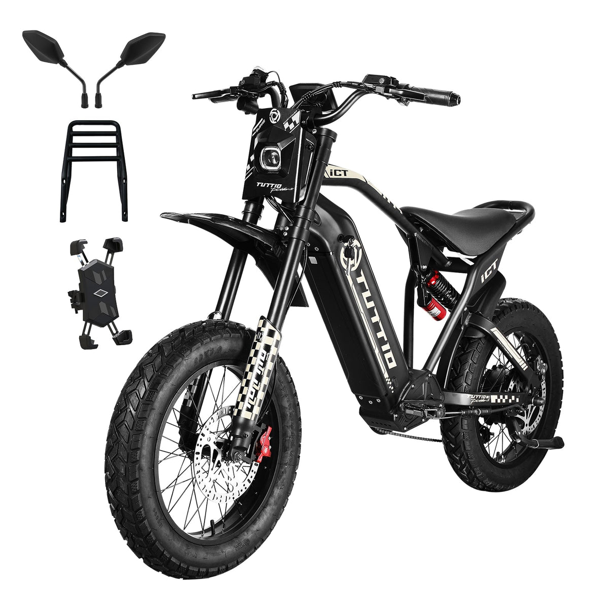 Tuttio ICT 2.0 Electric Bike for Daily Commute - Ridoza