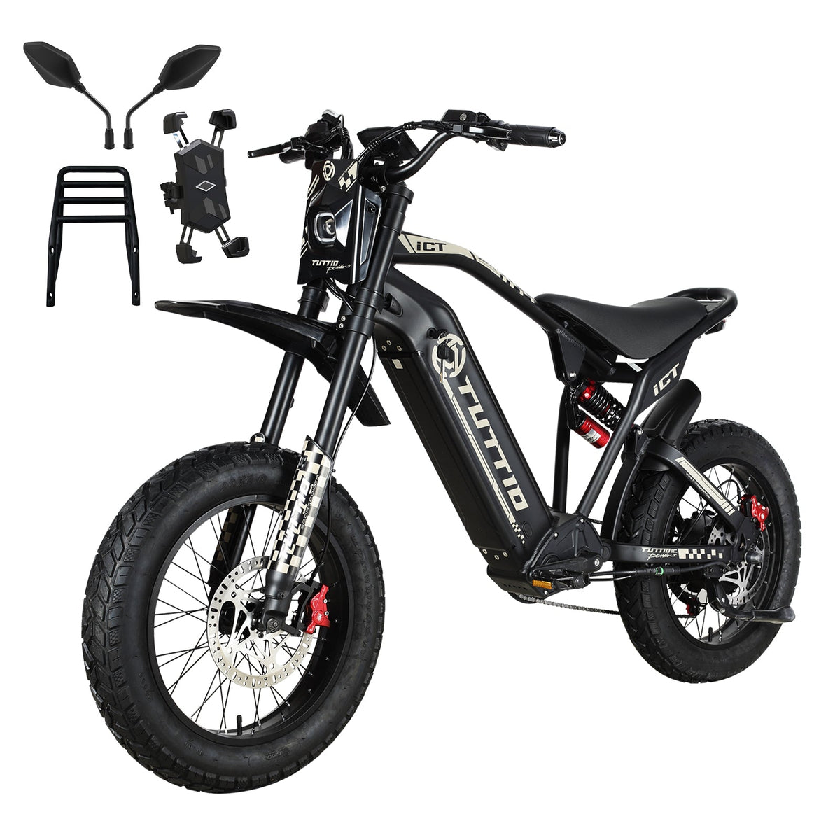 Tuttio ICT 2.0 Electric Bike for Daily Commute - Ridoza