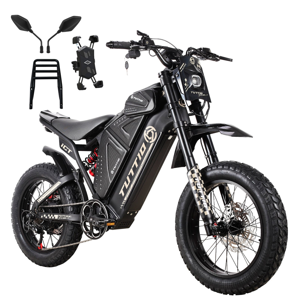 Tuttio ICT 2.0 Electric Bike For Outdoor Living - Ridoza
