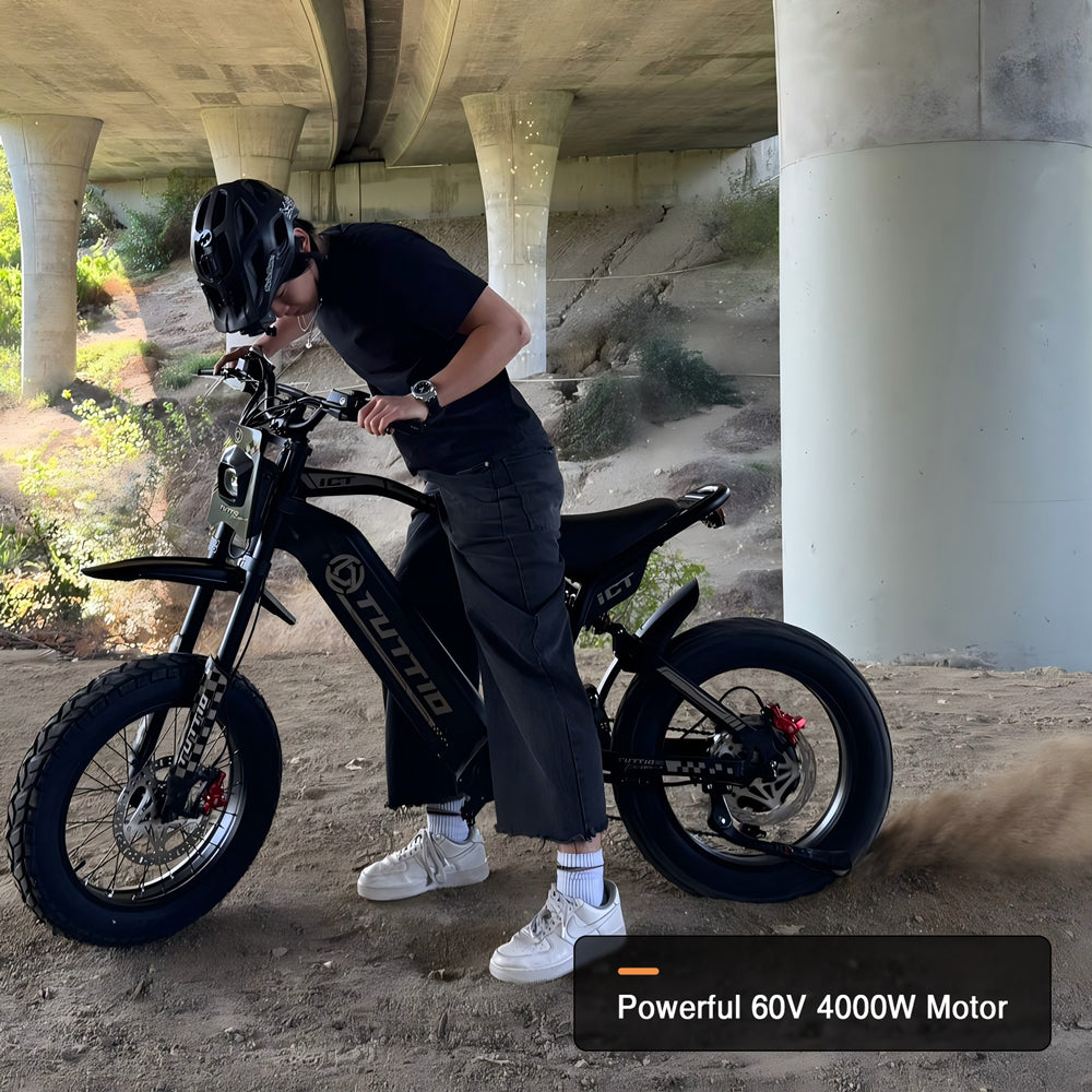 Tuttio ICT 2.0 Electric Bike With Storage Kit - Ridoza