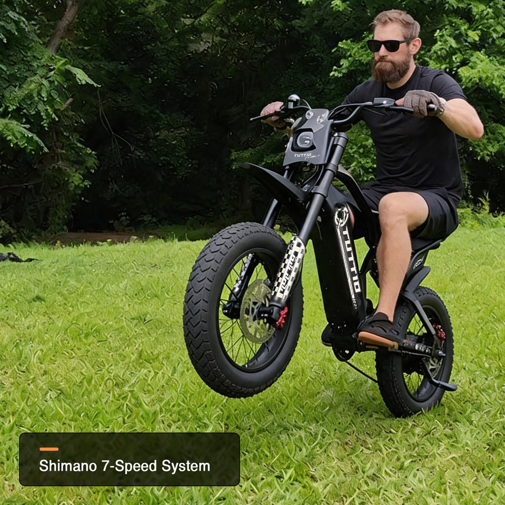 Tuttio ICT 2.0 Electric Bike With Storage Kit - Ridoza
