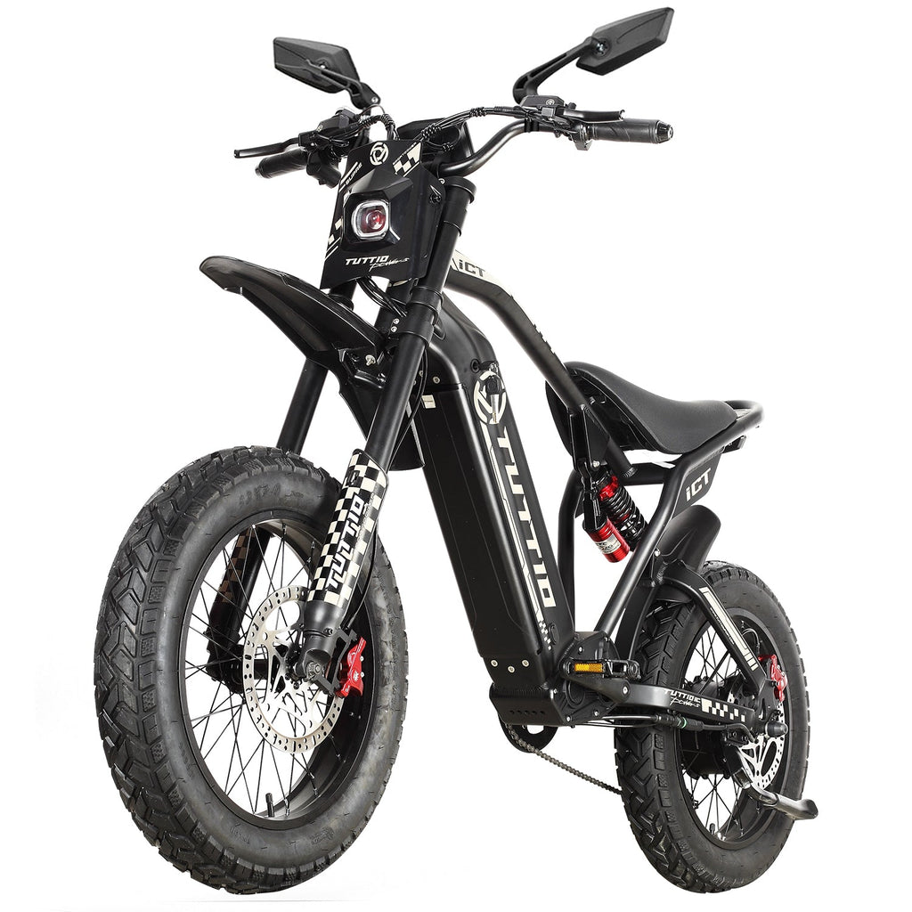 Tuttio ICT 2.0 Electric Bike With Bike Mirror - Ridoza