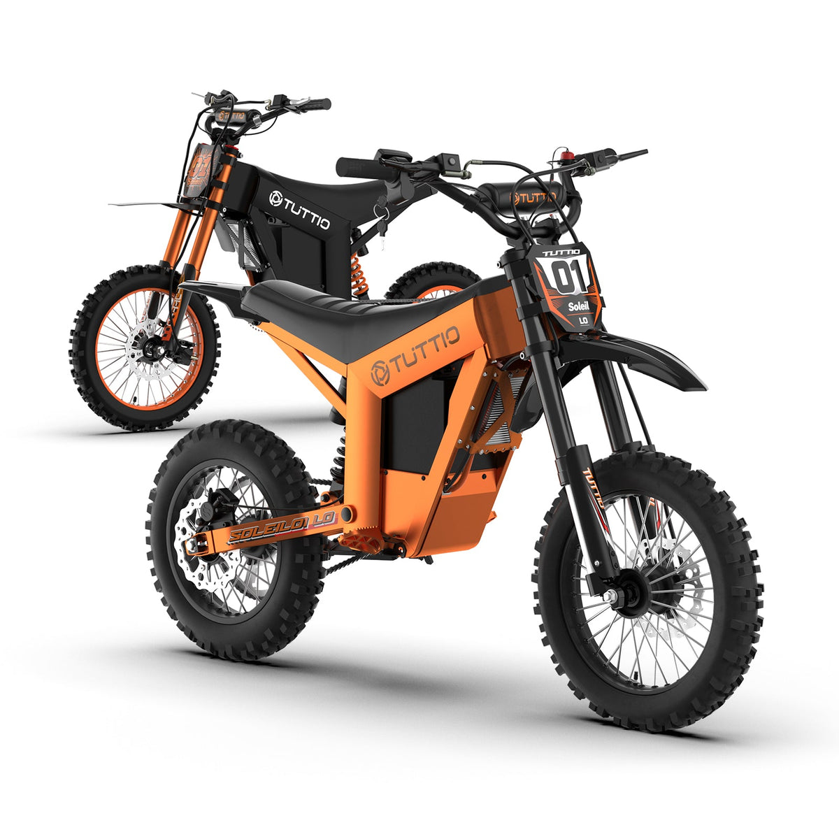Tuttio Soleil01 & Soleil01 LO Electric Dirt Bike Combo - Ridoza