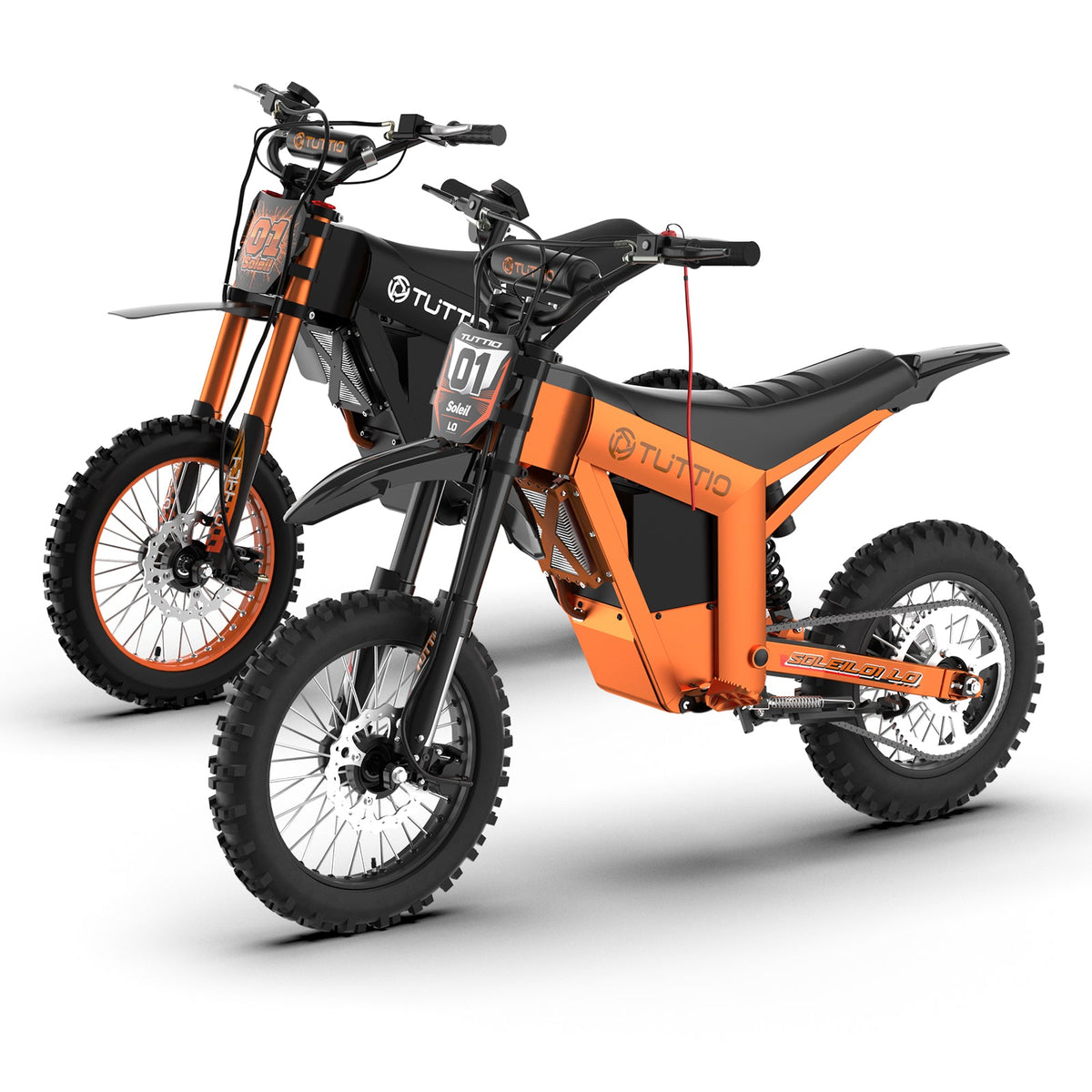 Tuttio Soleil01 & Soleil01 LO Electric Dirt Bike Combo - Ridoza