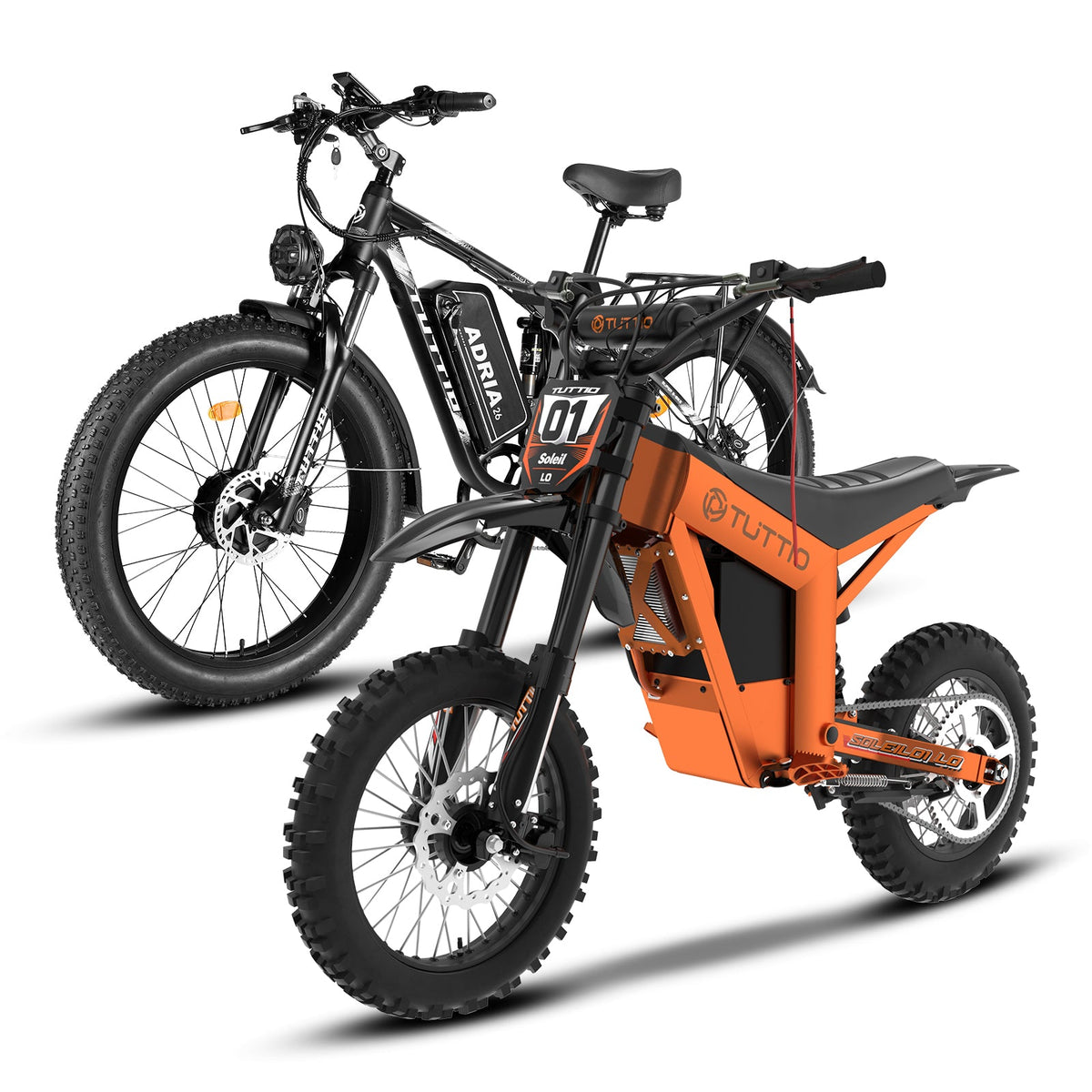 Tuttio Electric Bike Combo Soleil01 LO & Adria26 - Ridoza