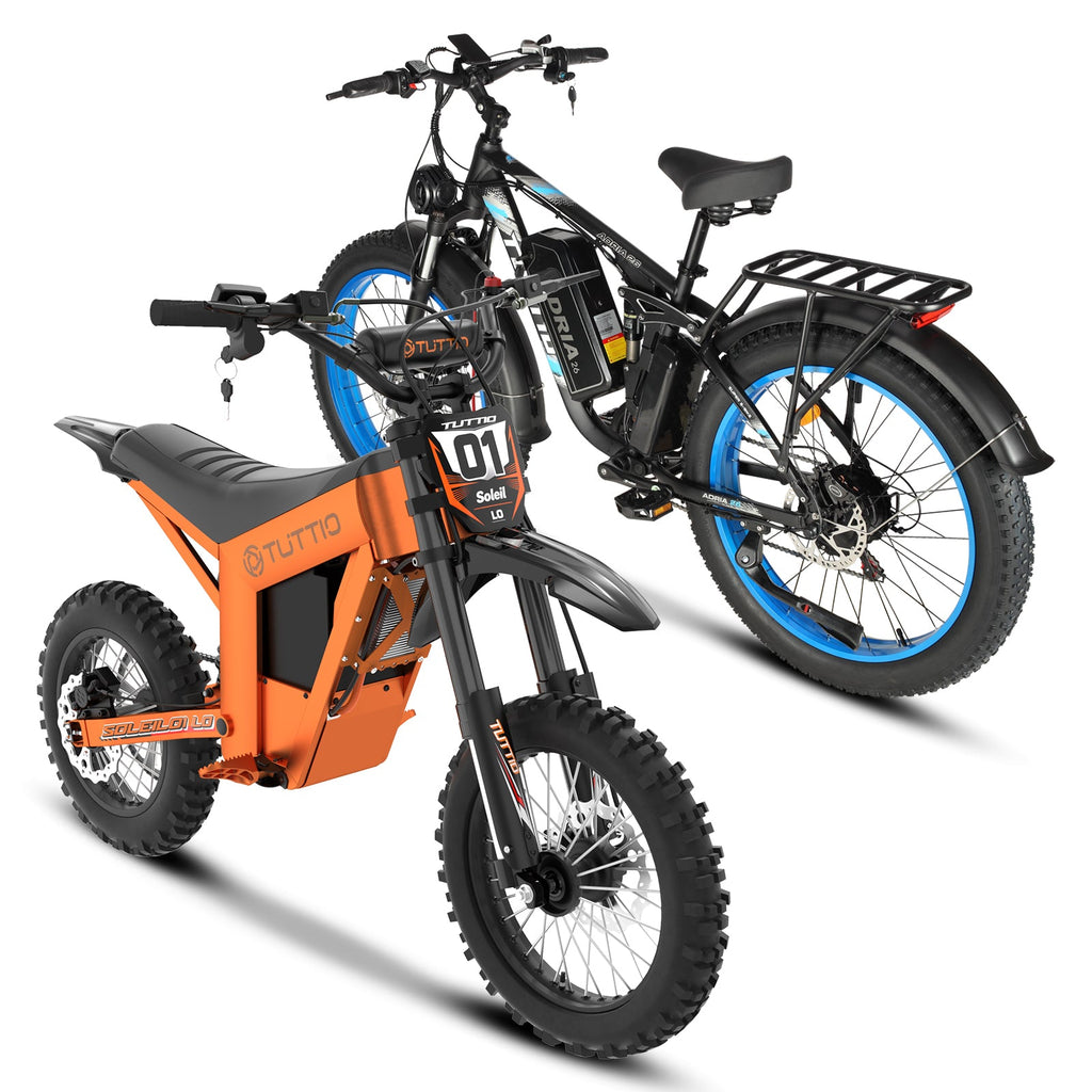 Tuttio Electric Bike Combo Soleil01 LO & Adria26 - Ridoza