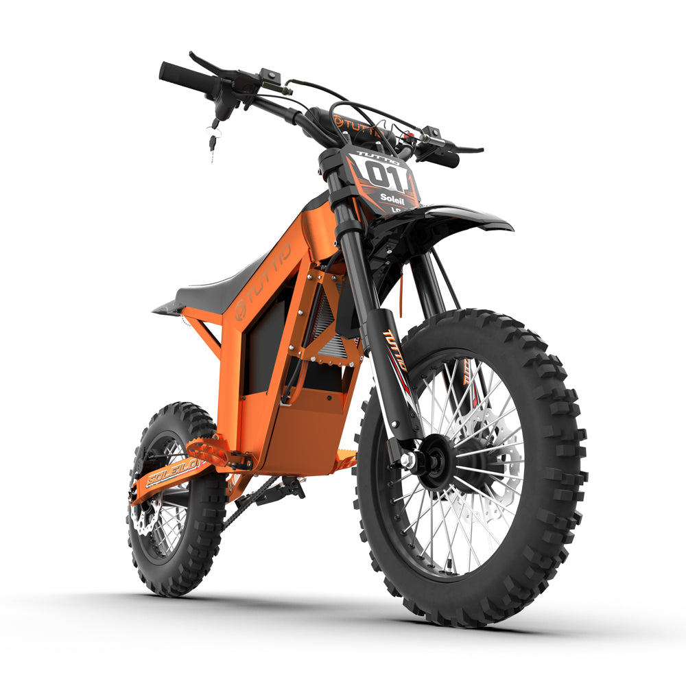 Tuttio Soleil01 LO Electric Dirt Bike (Lava Orange) - Ridoza