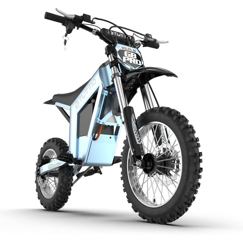 Tuttio Soleil01 GB PRO Electric Dirt Bike (Glacier Blue) - Ridoza