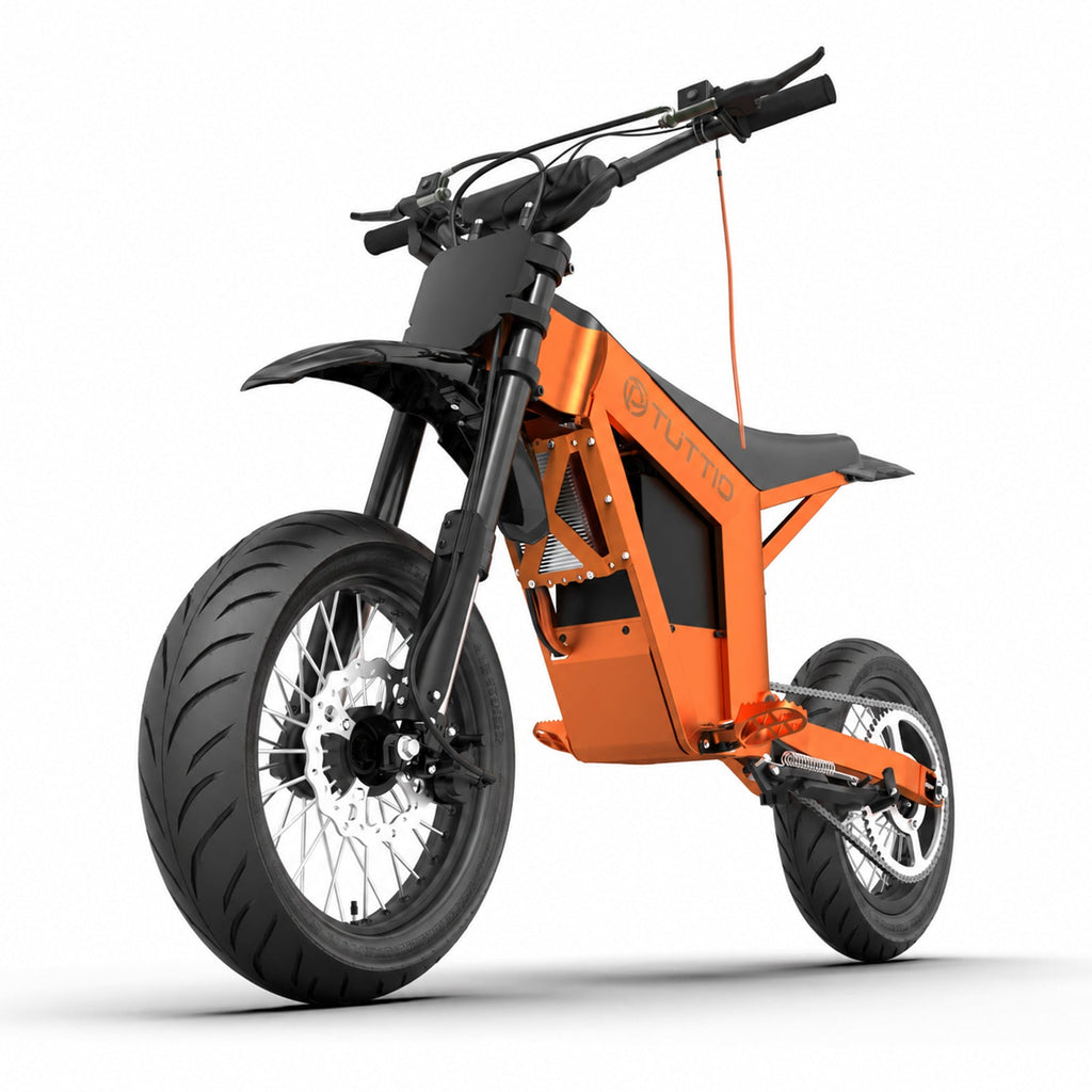 Tuttio Soleil01 LO Electric Dirt Bike with Street Tires - Ridoza