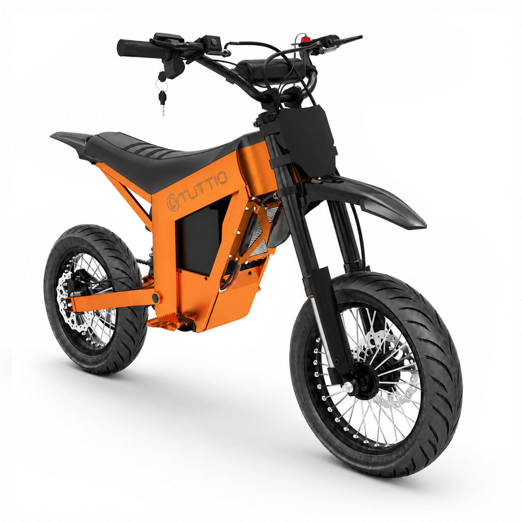Tuttio Soleil01 LO Electric Dirt Bike with Street Tires - Ridoza