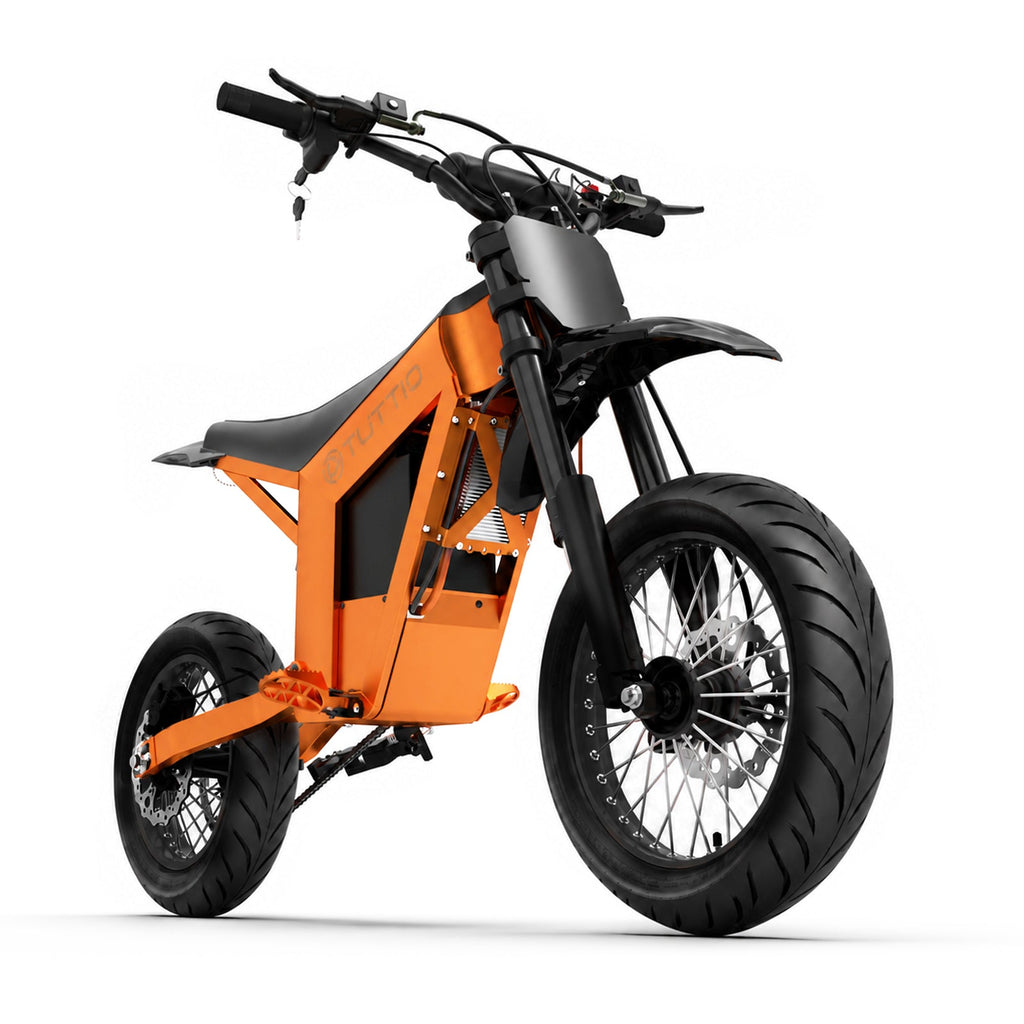 Tuttio Soleil01 LO Electric Dirt Bike with Street Tires - Ridoza