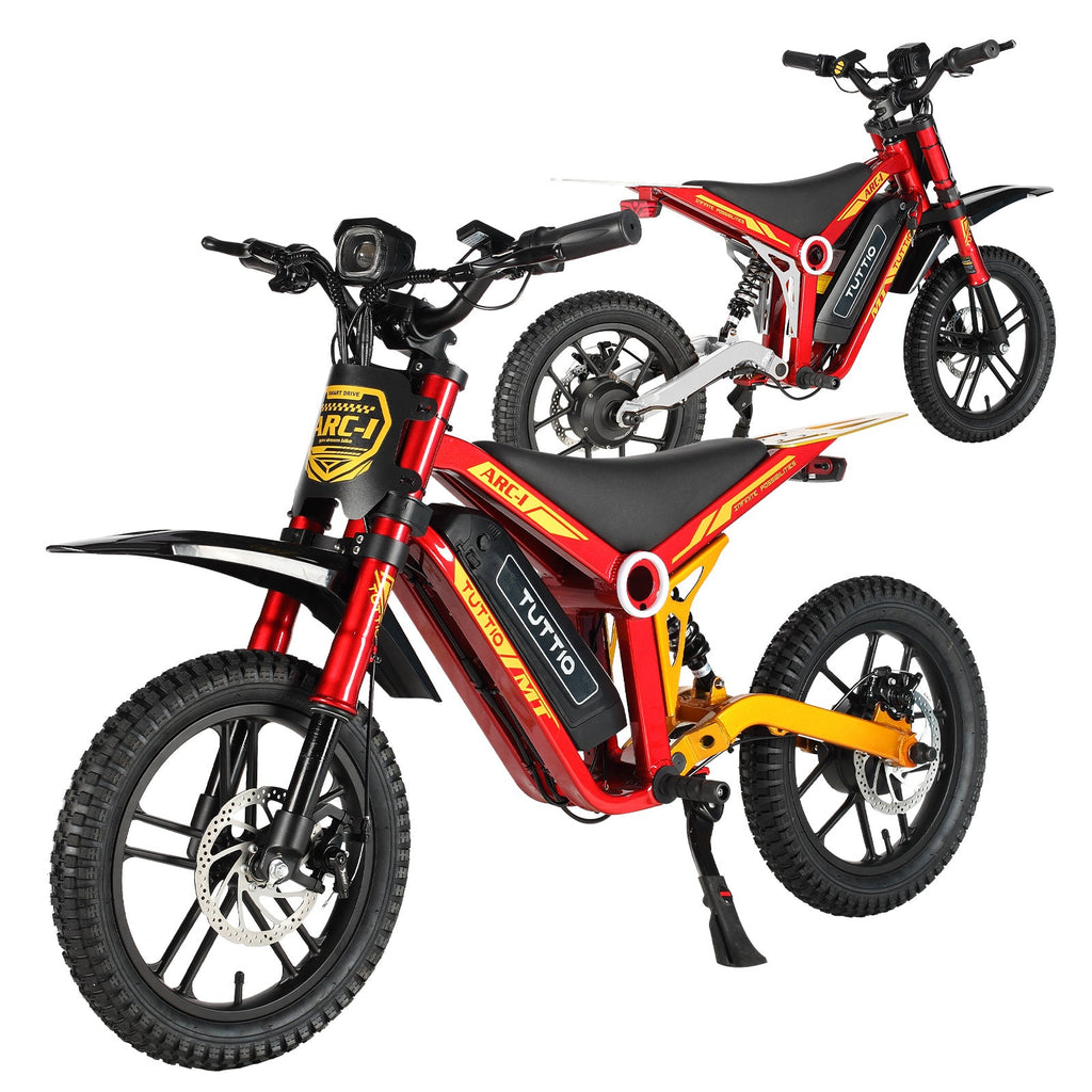 Tuttio ARC-I Kids Electric bike Combo - Ridoza