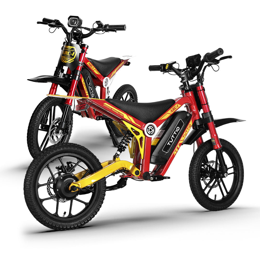 Tuttio ARC-I Kids Electric bike Combo - Ridoza