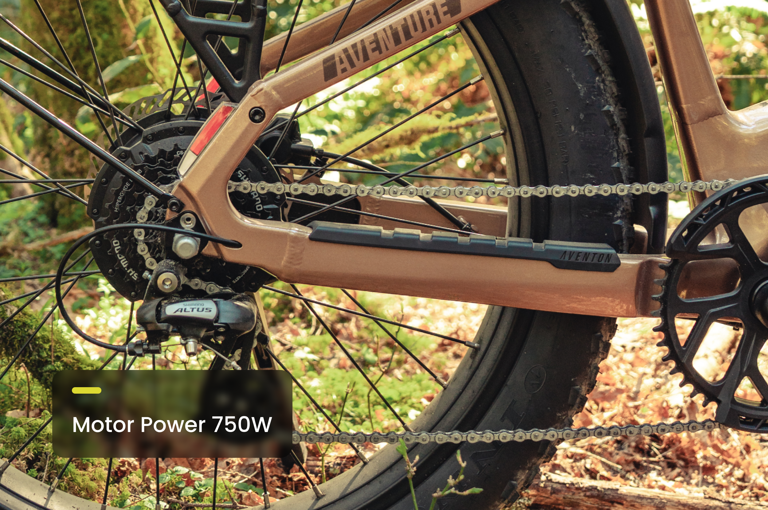 Aventon Aventure 3 Step-Through Fat-Tire E-Bike