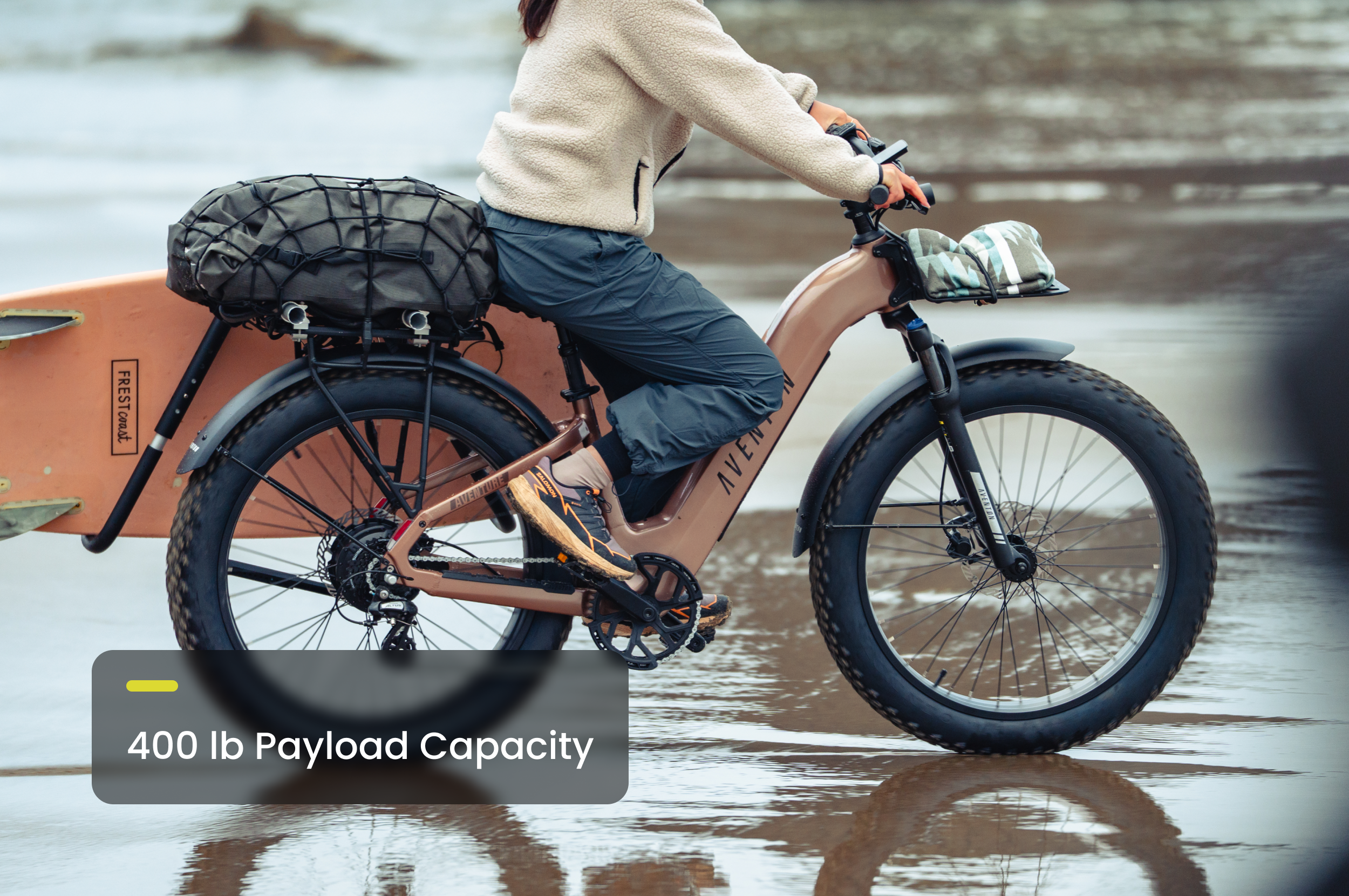 Aventon Aventure 3 Step-Through Fat-Tire E-Bike