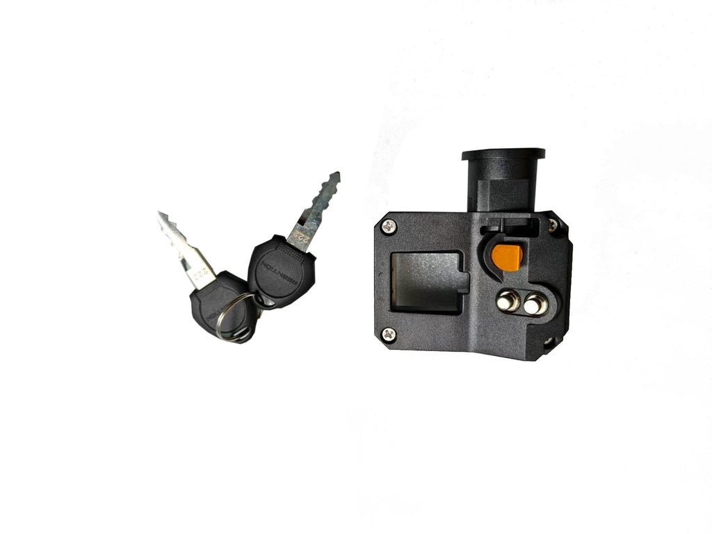 Battery Lock For LANKELEISI Electric Bike (With Keys) - Ridoza