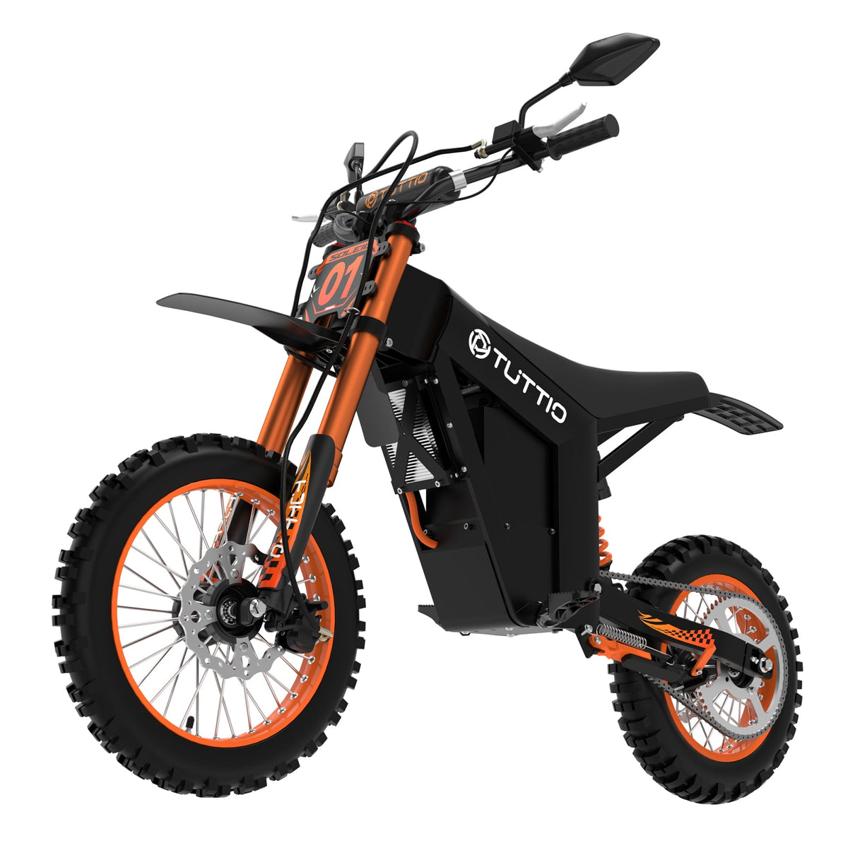 Tuttio Soleil01 Electric Bike With Mirror - Ridoza