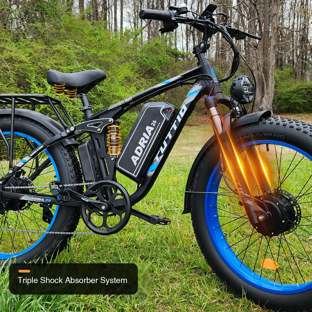 Tuttio Adria26 52V 5000W Dual Motor Electric Bike - Ridoza