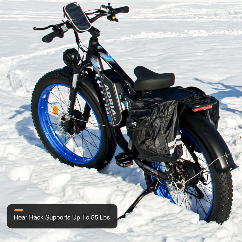 Tuttio Adria26 52V 5000W Dual Motor Electric Bike - Ridoza