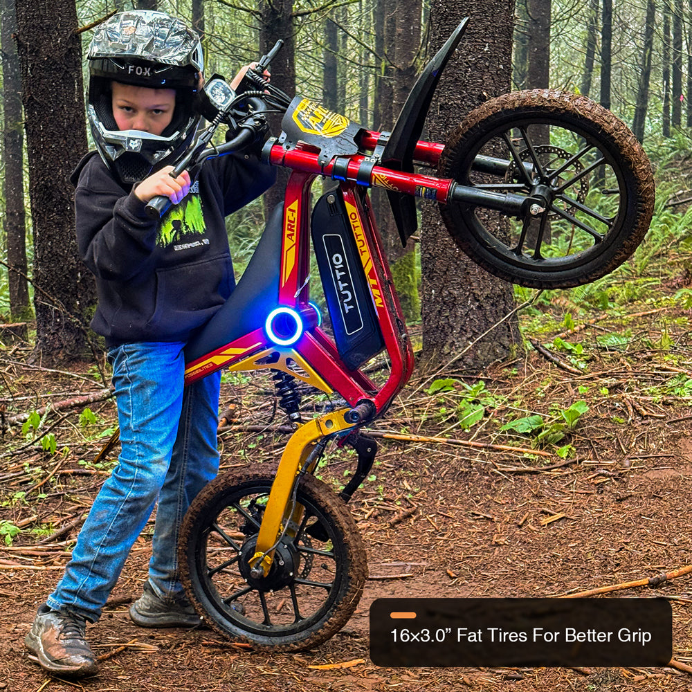 Tuttio ARC-I Kids Electric Bike - Ridoza