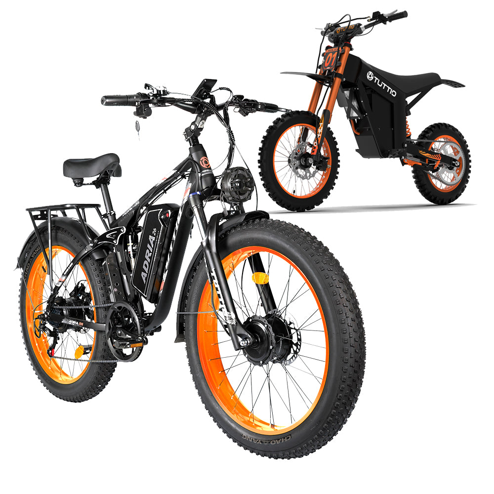 Tuttio Electric Bike Combo Adria26 & Soleil01 - Ridoza