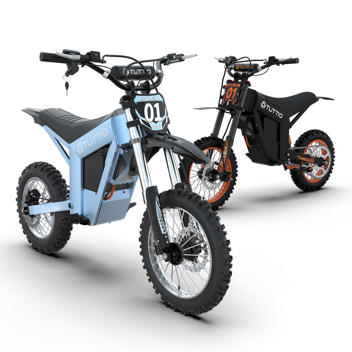 Tuttio Soleil01 BF & Soleil01 GB Electric Dirt Bike Combo - Ridoza