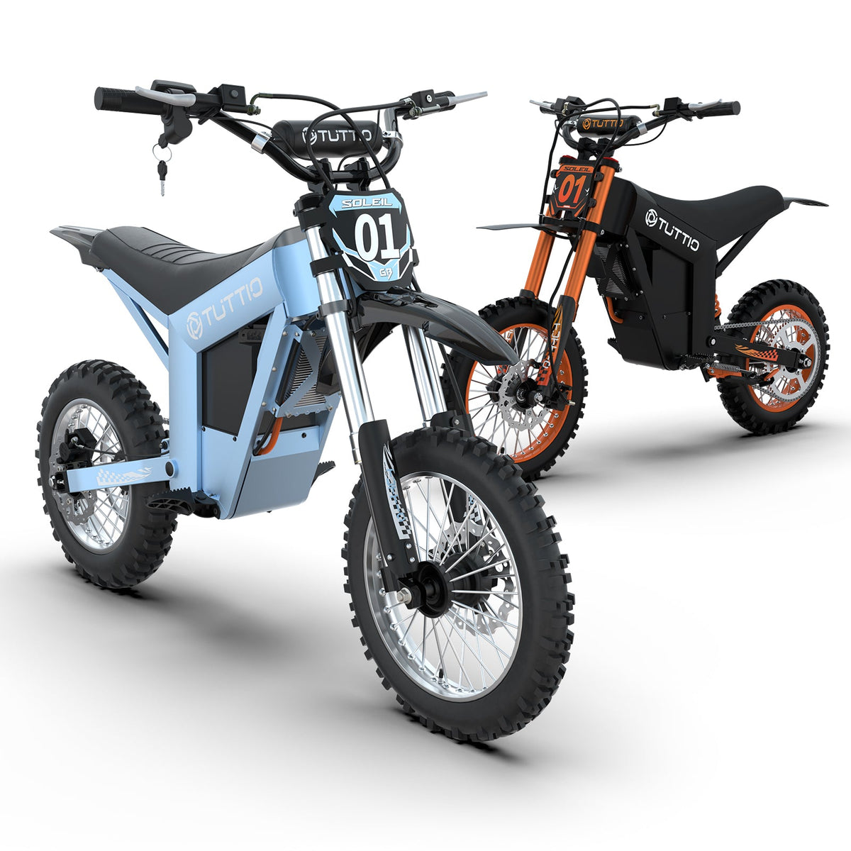 Tuttio Soleil01 & Soleil01 GB Electric Dirt Bike Combo - Ridoza