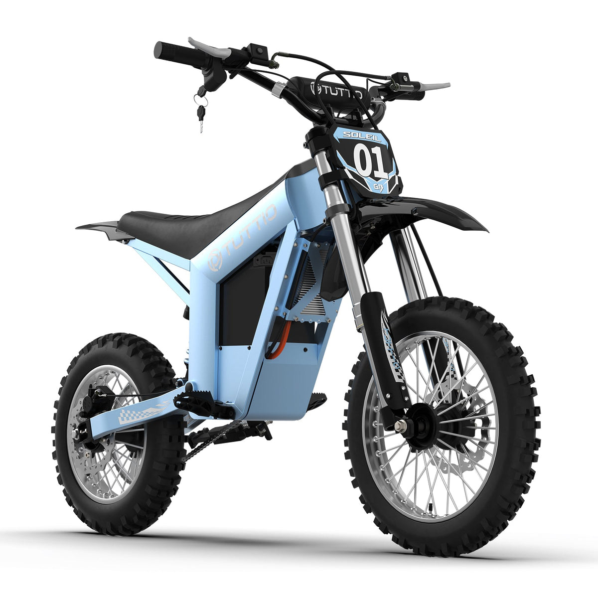 Tuttio Soleil01 GB Electric Dirt Bike (Glacier Blue) - Ridoza