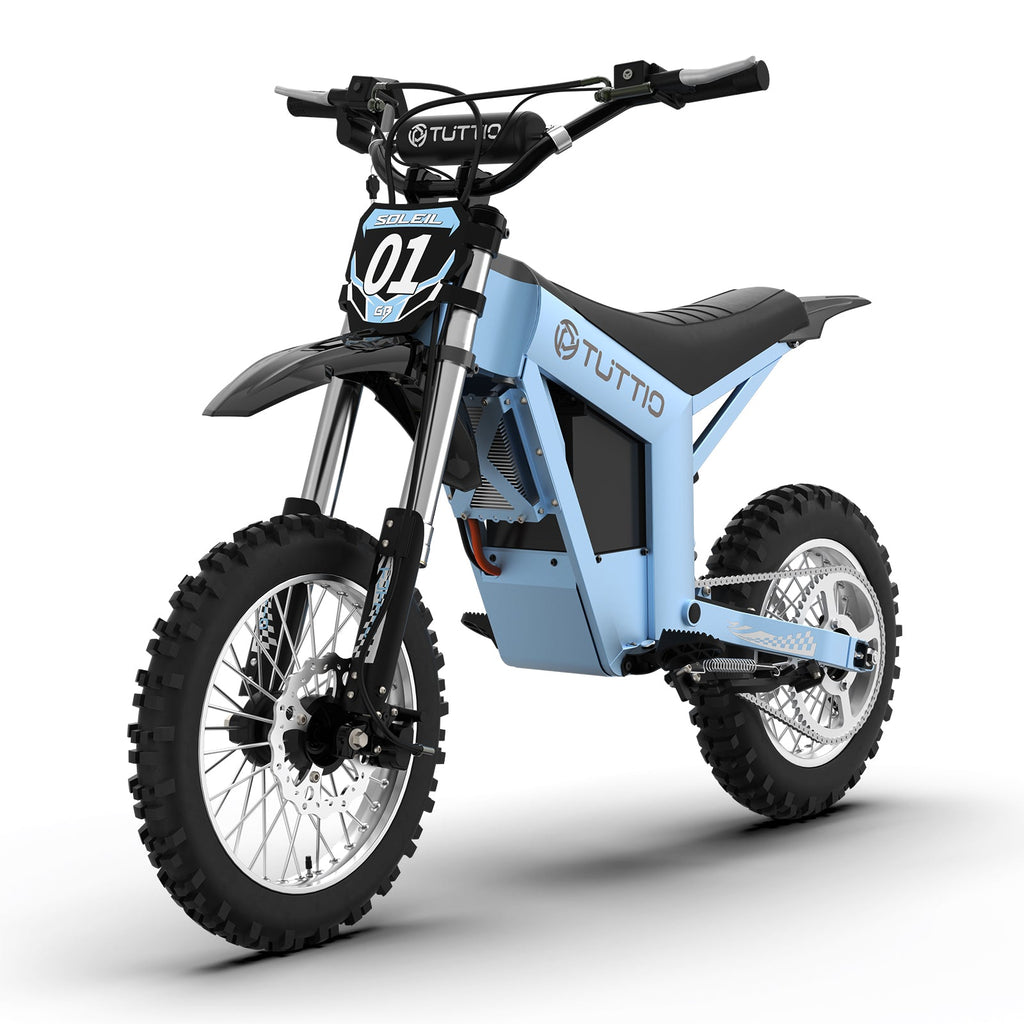 Tuttio Soleil01 GB Electric Dirt Bike (Glacier Blue) - Ridoza