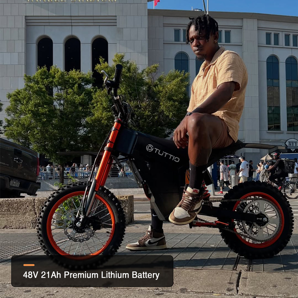 TUTTIO Soleil01 Electric Dirt Bike – Upgraded Fender Edition - Ridoza