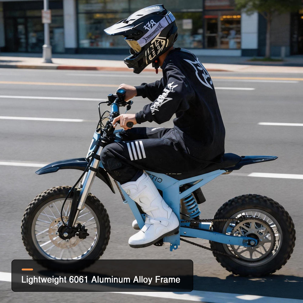 Tuttio Soleil01 GB Electric Dirt Bike (Glacier Blue) - Ridoza