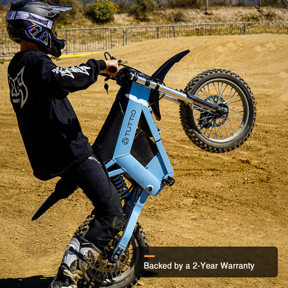 Tuttio Soleil01 GB Electric Dirt Bike (Glacier Blue) - Ridoza