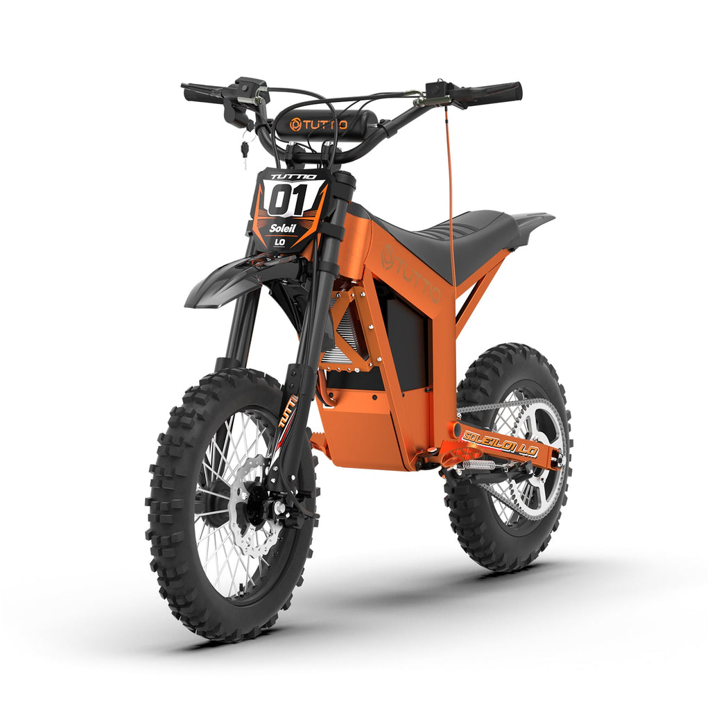 Tuttio Soleil01 LO Electric Dirt Bike (Lava Orange) - Ridoza