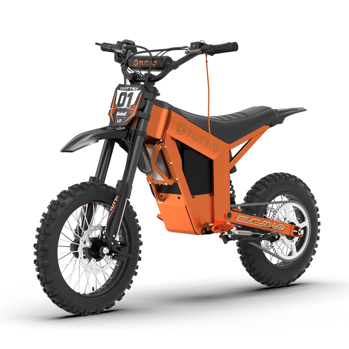 Tuttio Soleil01 LO Electric Dirt Bike (Lava Orange) - Ridoza