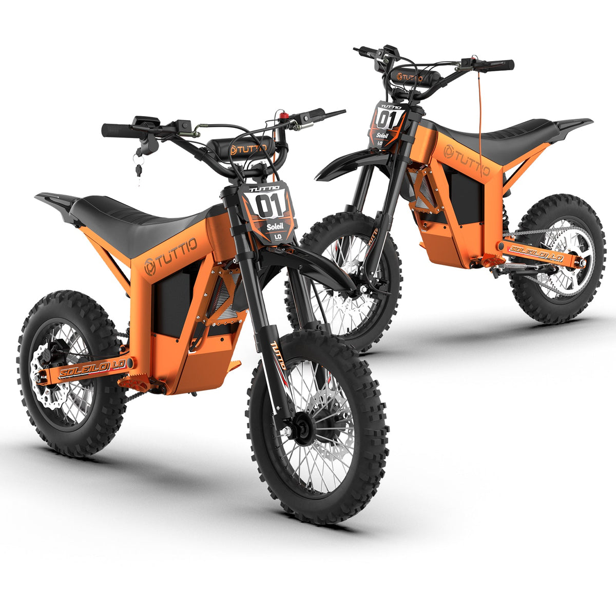 Tuttio Soleil01 LO Electric Dirt Bike Combo - Ridoza