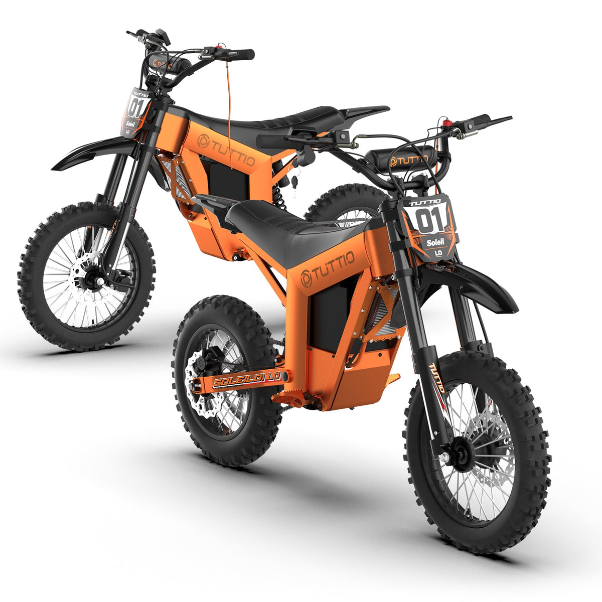Tuttio Soleil01 LO Electric Dirt Bike Combo - Ridoza